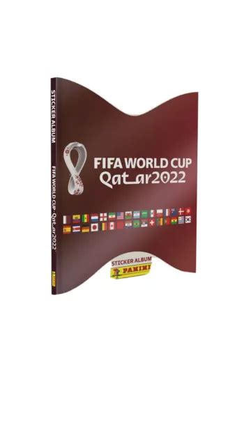 Hardcover Panini Album Fifa World Cup Qatar Packs Of