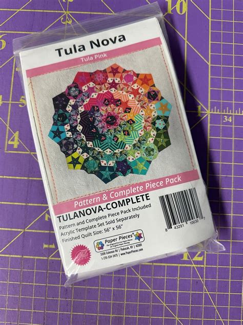 Tula Nova Complete EPP Pattern And Piece Pack Etsy