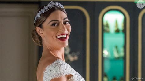 Juliana Paes vai se casar no capítulo que vai ao ar na segunda feira na