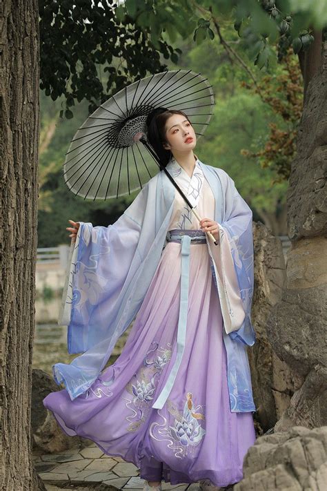 Chinese Hanfu Fashion Abiti Cinesi Abiti Dipinti