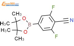 4 氰基 3 5 二氟苯硼酸频哪醇酯 2 6 Difluoro 4 4 4 5 5 tetramethyl 1 3 2