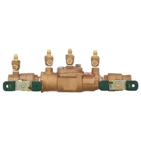 Watts In Bronze Fpt X Fpt Double Check Valve Assembly Backflow