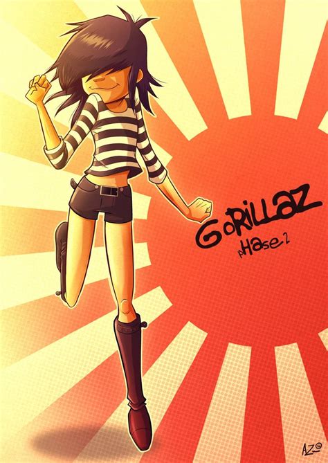 Cyborg Noodle Gorillaz Noodle Gorillaz Band Gorillaz Fan Art List