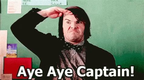 Aye Aye Captain Gif - GIFcen