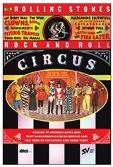 Rolling Stones Rock & Roll Circus movie large poster.