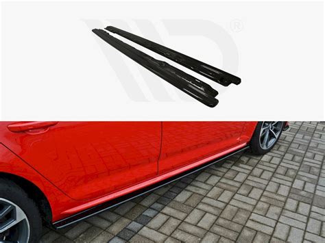 Side Skirts Diffusers Audi S4 A4 B9 S Line Maxton Design UK