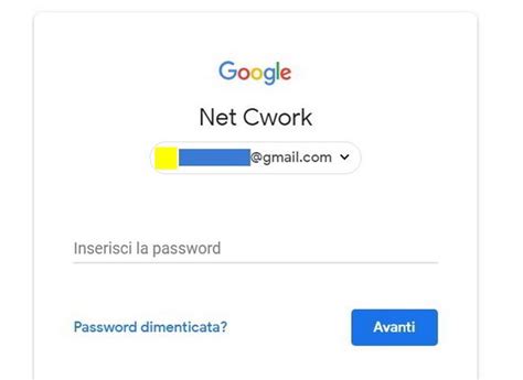 Come Recuperare La Password Di Gmail NETCWORK IT