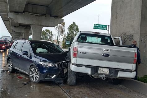 Carambola Deja Tres Heridos En La Autopista M Xico Puebla E Consulta