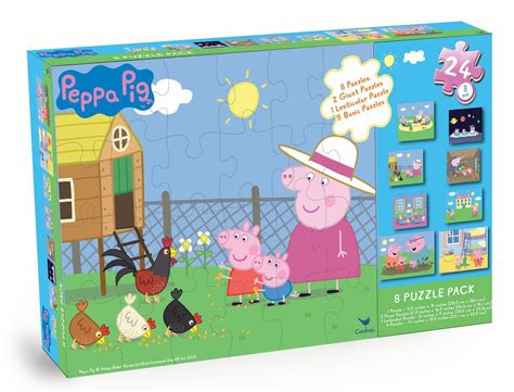 Products with Free Delivery Peppa Pig Giant Floor Puzzle with Friends ...