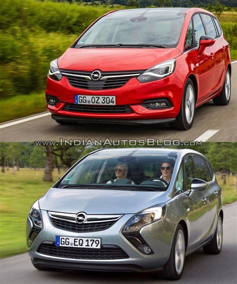 2017 Opel Zafira vs 2011 Opel Zafira - In Images