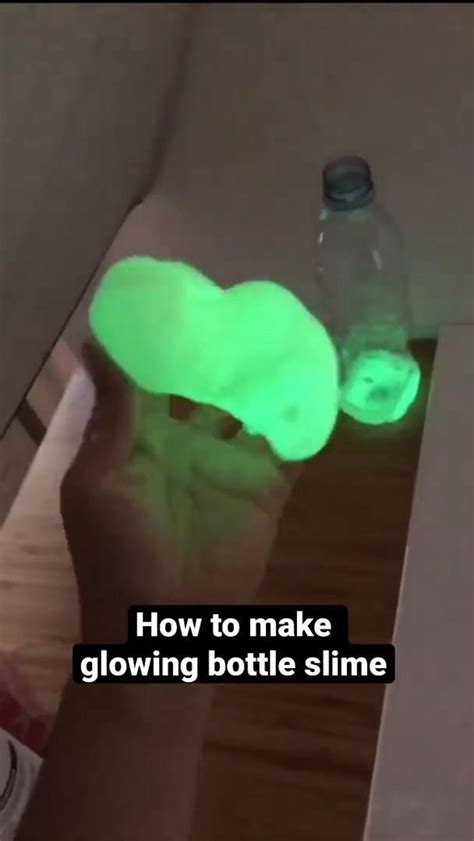 How To Make Glowing Bottle Slime Lifehack Fun Nel Pongo Fatto