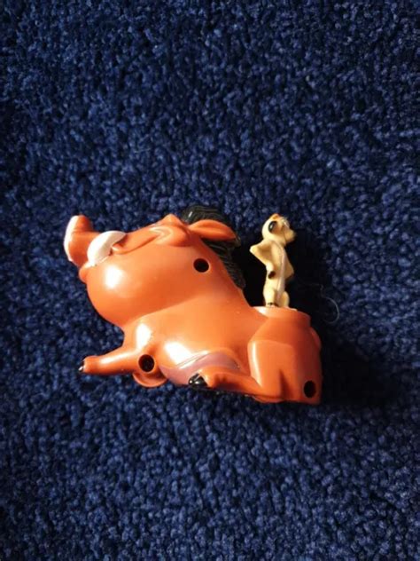 MCDONALDS RARE COLLECTIBLE Toy 1994 Disneys LION KING Toy PUMBA TIMON