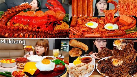 Best Asmr Mukbang Spicy Food 01 Ssoyoung Sulgi Mizzang Haeeon Eats