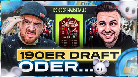 190 Oder MAUSFALLE EINER VERSAGT KOMPLETT FUT DRAFT BATTLE FIFA 22