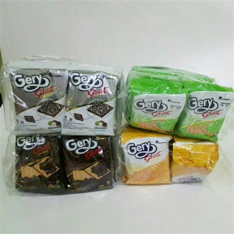 Jual GERY SALUUT MALKIS KEJU MATCHA COKLAT KELAPA RENCENG ISI 10