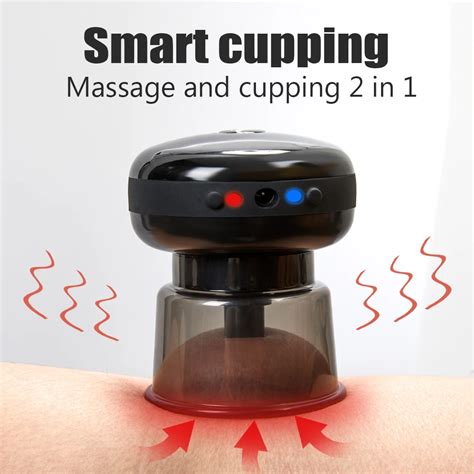 Smart Electric Vacuum Jars Suction Cups Cupping Therapy Massager Body