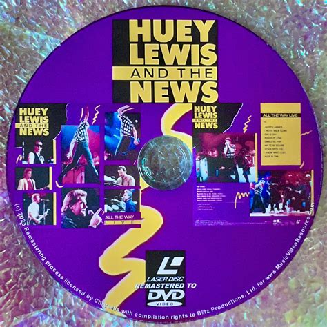 Huey Lewis And The News All The Way Live 1987 Remastered From Laserdisc To Dvd Music Video