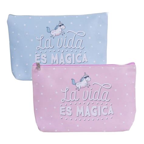 Trousse De Toilette Avec Phrase En Deux Couleurs Assorties