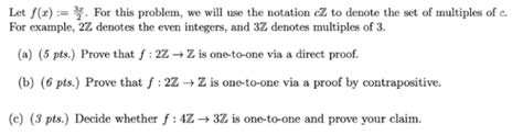 Solved Let F X 23x For This Problem We Will Use The