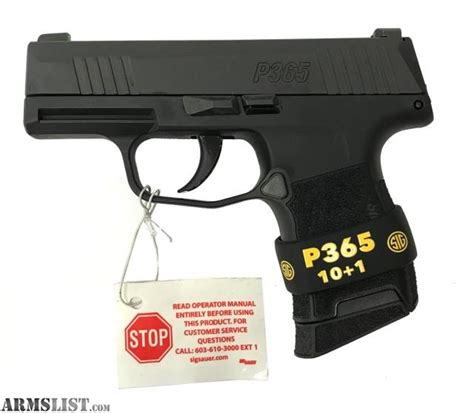 ARMSLIST For Sale Sig Sauer P365 365 9 BXR3 1M