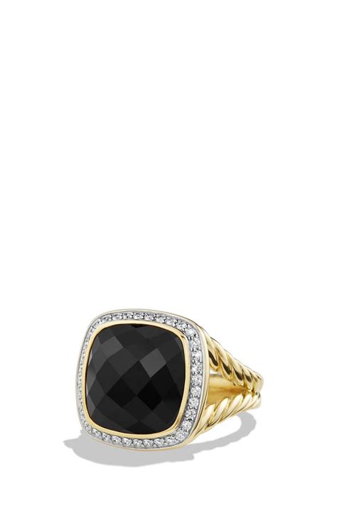 David Yurman Albion Ring With Diamonds In 18k Gold Nordstrom