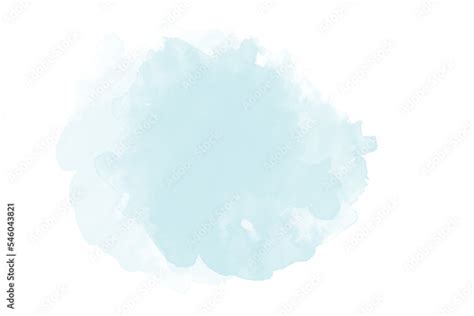 abstract light blue watercolor background, png Stock Illustration | Adobe Stock