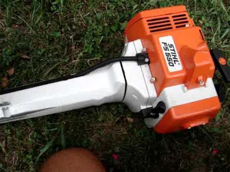 STIHL FS 550 YouTube