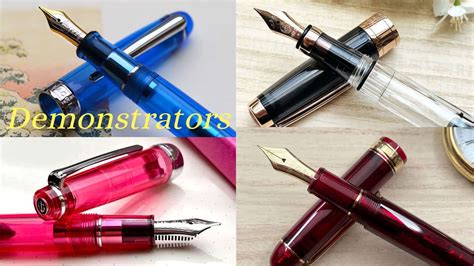 Demonstrator fountain pens - Nibs Plus Ultra