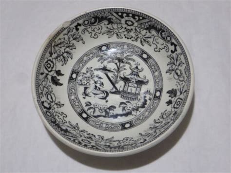 Ancienne Petite Assiette Plate En Fa Ence De Gien D Cor Jardin