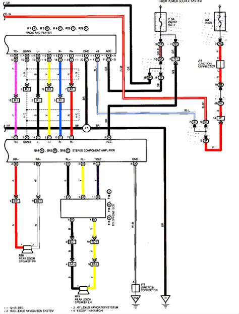 Qanda Lexus Rx300 Radio Issues And Fuse Box Diagrams