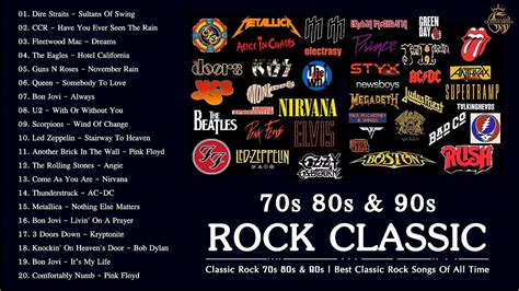 Rock Classico Internacional Anos E E Melhores Musicas De