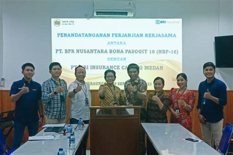 Go Mikro Bri Insurance Medan Jalin Kerja Sama Dengan Bpr Nbp