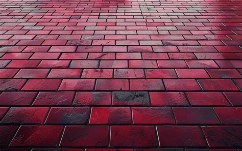 maroon brick template set premium ai generated image
