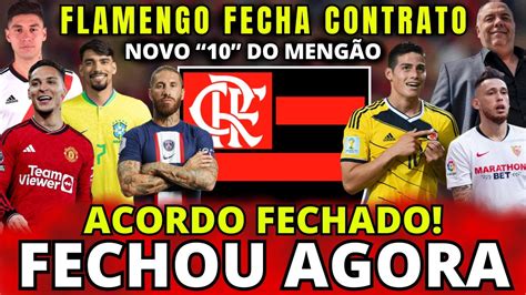 Acertou Nessa Sexta Flamengo Oficializa Jogador Novo Meia Antony