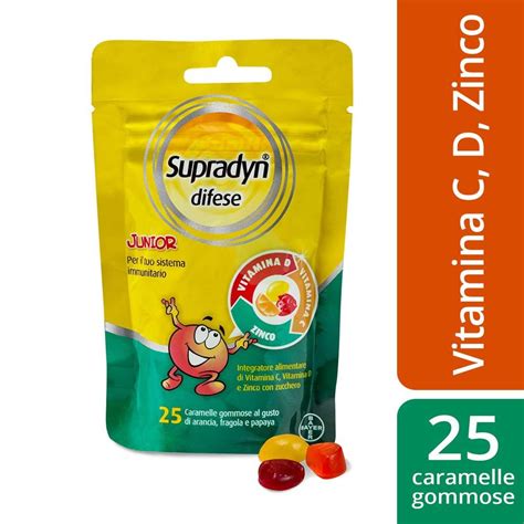 Integratore Difesa Junior Bambini Sistema Immunitario Caramelle