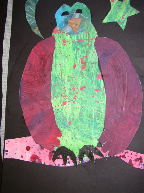 Deep Space Sparkle Art Lessons For Kids Eric Carle Inspired Owl Art Lesson