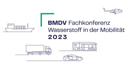 BMDV Fachkonferenz Wasserstoff in der Mobilität HZwo