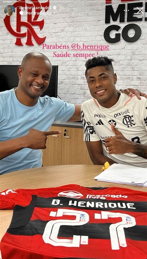 Flamengo anuncia renovação de contrato Bruno Henrique até 2026