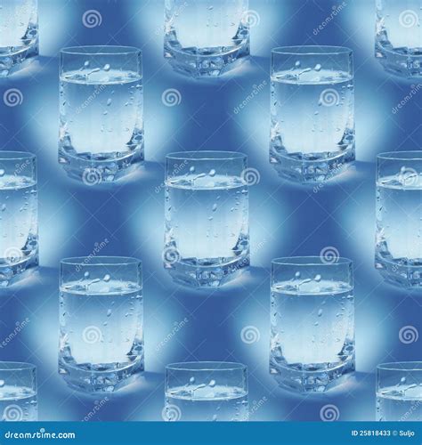 Water Glass Seamles Stock Image Image Of Surface Wallpaper 25818433