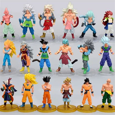 Aliexpress.com : Buy 6pcs/lot Dragon Ball Z Action Figure Toys ...