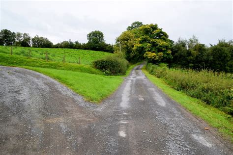 A Grass Triangle Along Burrow Road Kenneth Allen Geograph Ireland