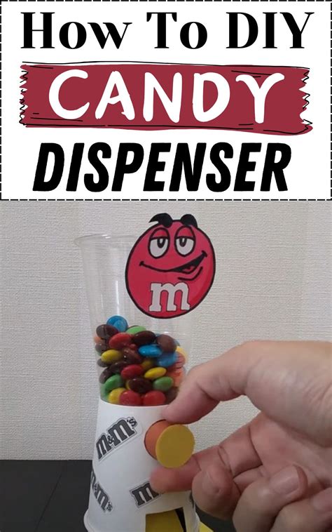 How to make DIY Candy Dispenser ( Easiest Guide) - The Newlywed