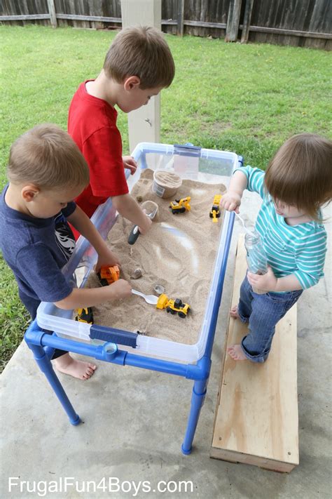 How To Make A Pvc Pipe Sand And Water Table Frugal Fun For 50 Off