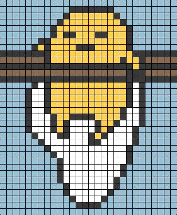 Alpha Pattern 27874 Easy Pixel Art Pixel Art Pattern Pixel Art Grid