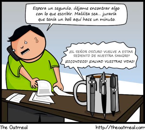 Revisiones bibliográficas TyO Web Humor Gráfico Bolígrafos salvad