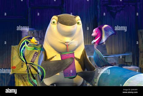 Oscar Lenny Angie Shark Tale 2004 Stock Photo Alamy