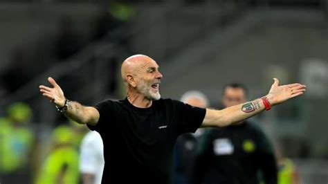 Milan Pioli Siamo Delusi Se Non Cambiamo Marcia Non Arriveremo Tra