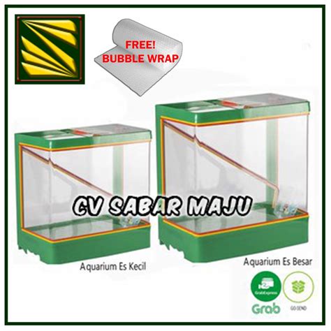 Jual Aquarium Es Kelapa Acrylic Es Buah Gayung Kotak Akrilik Es