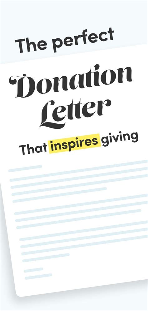 How To Write A Donation Letter That Inspires Giving Artofit