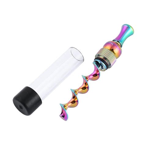 Twisty Glass Blunt Smoking Weed Pipe Greenhit